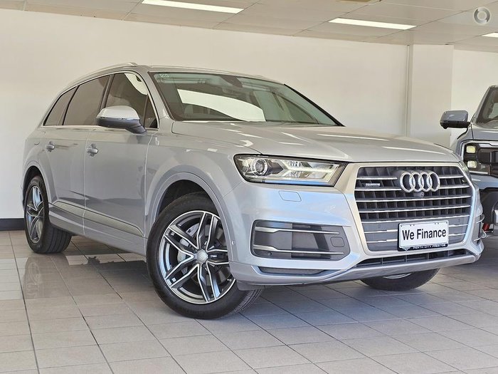2017 Audi Q7 TDI 4M MY17 Four Wheel Drive Florett Silver