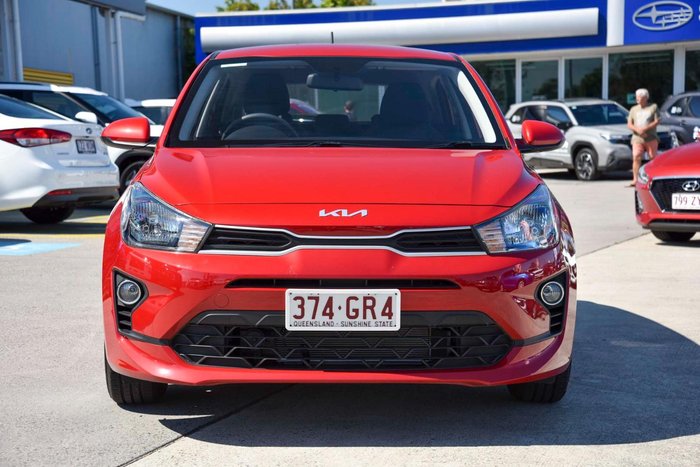 2022 Kia Rio S YB MY23 Signal Red