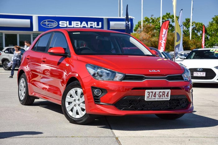 2022 Kia Rio S YB MY23 Signal Red