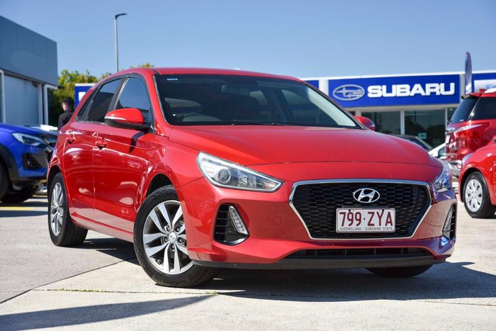 2018 Hyundai i30 Active PD MY18 Fiery Red