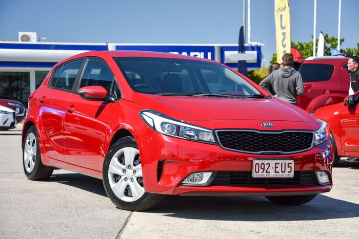 2017 Kia Cerato S YD MY18 Temptation Red