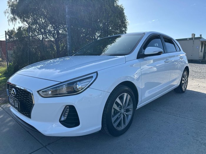 2017 Hyundai i30 Active PD MY18 Polar White