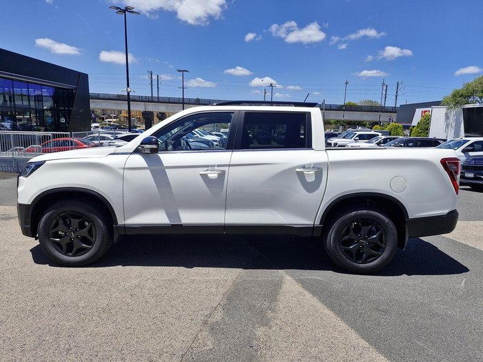 2025 KGM Musso Ultimate Q261 MY26 4X4 Dual Range Grand White