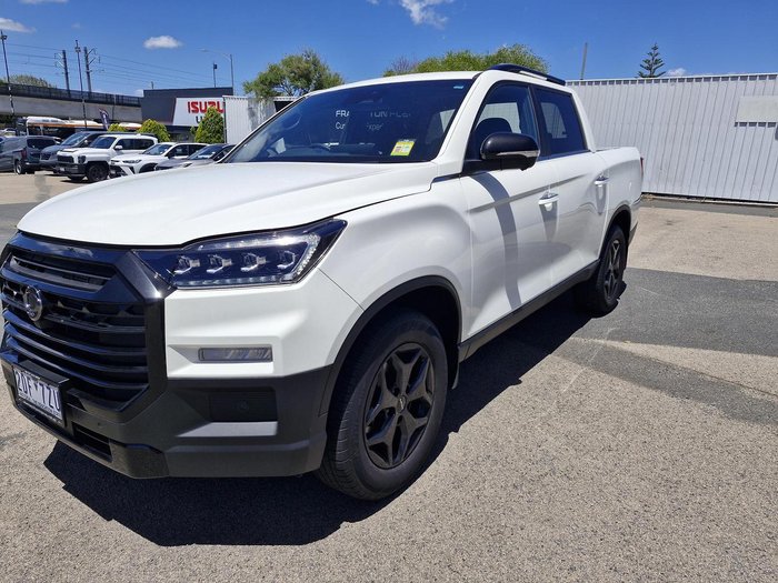 2025 KGM Musso Ultimate Q261 MY26 4X4 Dual Range Grand White