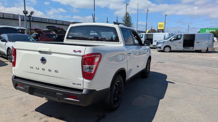 2025 KGM Musso Ultimate Q261 MY26 4X4 Dual Range Grand White