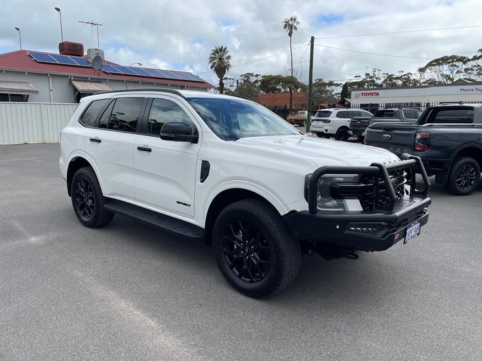 2023 Ford Everest Sport MY23.5 4X4 Dual Range Arctic White