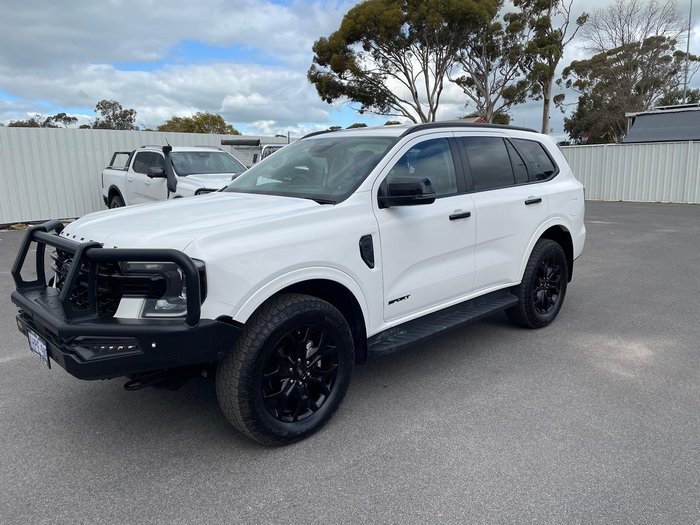 2023 Ford Everest Sport MY23.5 4X4 Dual Range Arctic White