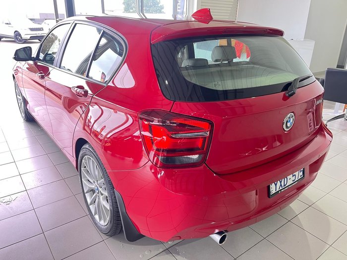2012 BMW 1 Series 118d F20 Crimson Red