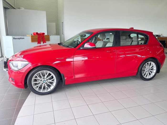 2012 BMW 1 Series 118d F20 Crimson Red