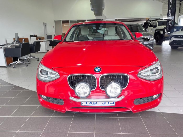 2012 BMW 1 Series 118d F20 Crimson Red