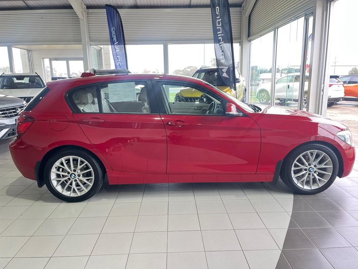 2012 BMW 1 Series 118d F20 Crimson Red