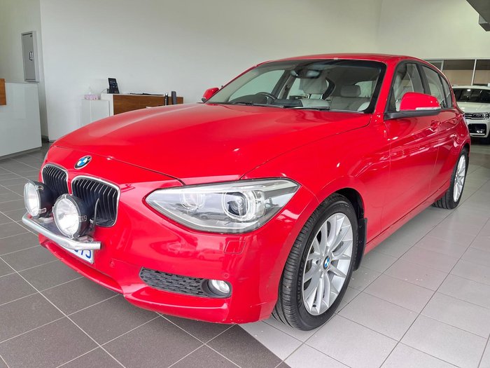 2012 BMW 1 Series 118d F20 Crimson Red