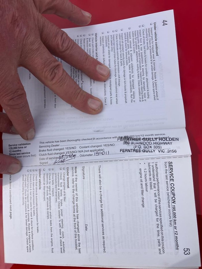 2011 Holden Commodore SS V VE Series II MY12 Redhot