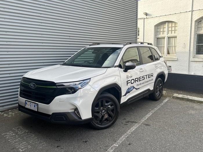 2025 Subaru Forester Sport S6 MY26 AWD Crystal White