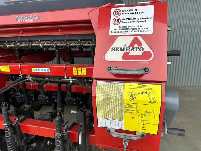 SEMEATO PD 17   3M 6 ROW DOUBLE DISC SEEDER WITH FRONT COULTERS