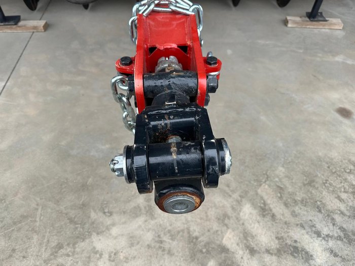 0 SEMEATO PD 17 3M 6 ROW DOUBLE DISC SEEDER WITH FRONT COULTERS RED