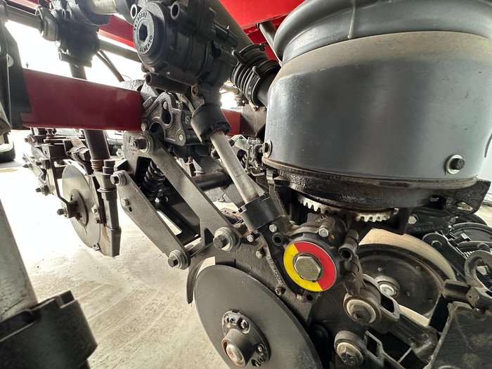 0 SEMEATO PD 17 3M 6 ROW DOUBLE DISC SEEDER WITH FRONT COULTERS RED