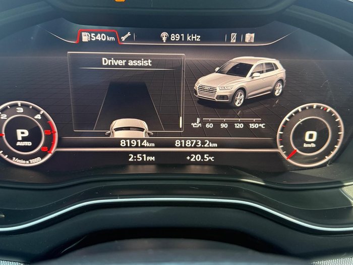 2017 Audi Q5 TDI sport FY MY18 4X4 On Demand Glacier White