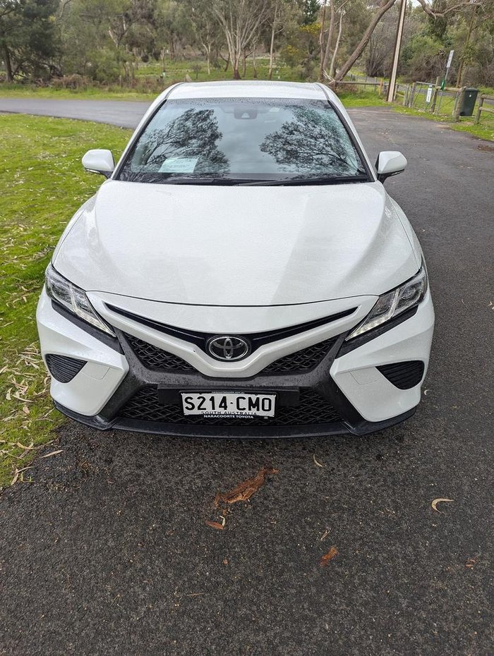 2019 Toyota Camry Ascent Sport ASV70R Glacier White