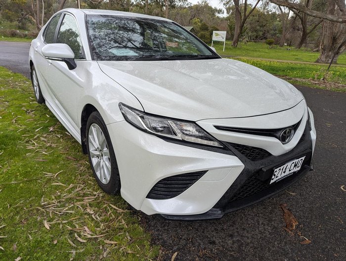 2019 Toyota Camry Ascent Sport ASV70R Glacier White