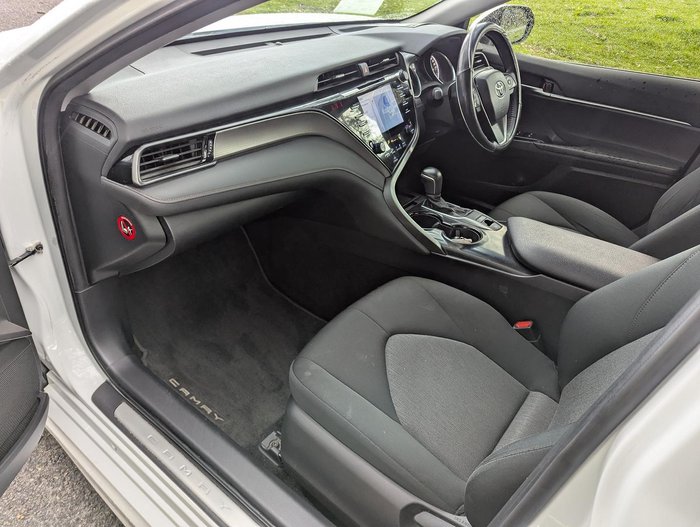 2019 Toyota Camry Ascent Sport ASV70R Glacier White