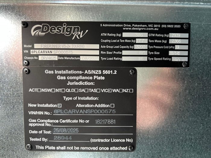 2025 Design RV Forerunner Van 5-2+ 21'