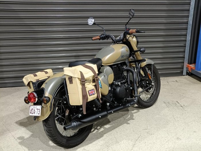 2025 Royal Enfield (see Also Enfiel CLASSIC 350 CHROME GREEN