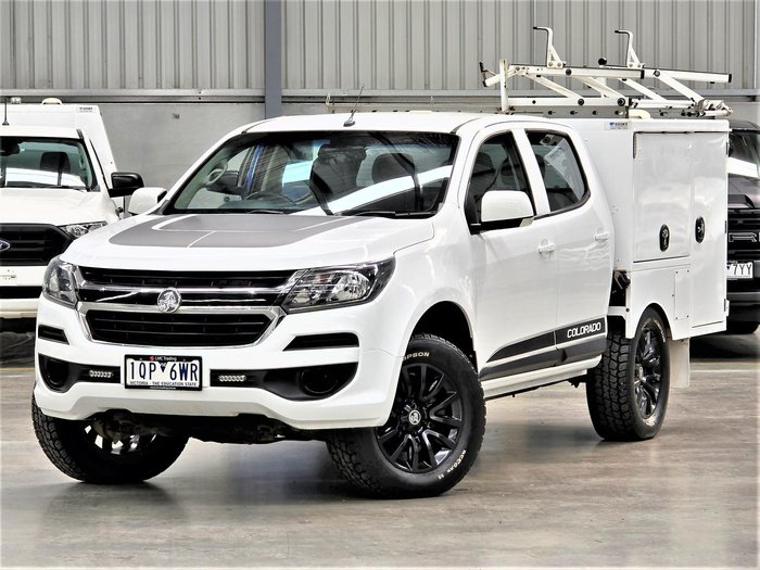 2019 Holden Colorado LS RG MY20 4X4 Dual Range Summit White