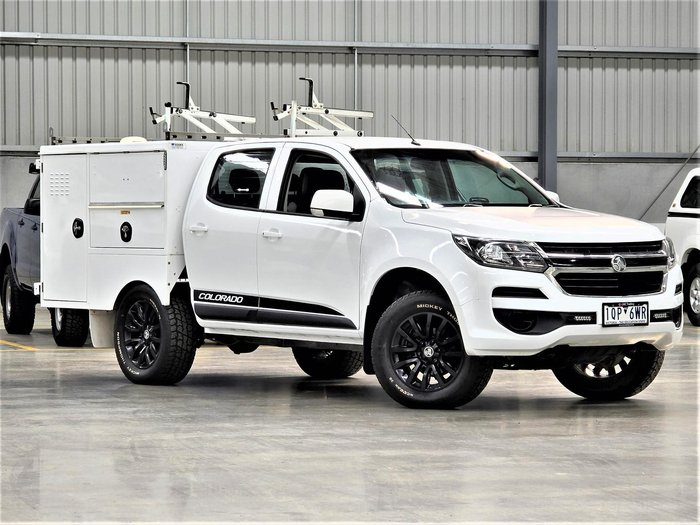 2019 Holden Colorado LS RG MY20 4X4 Dual Range Summit White