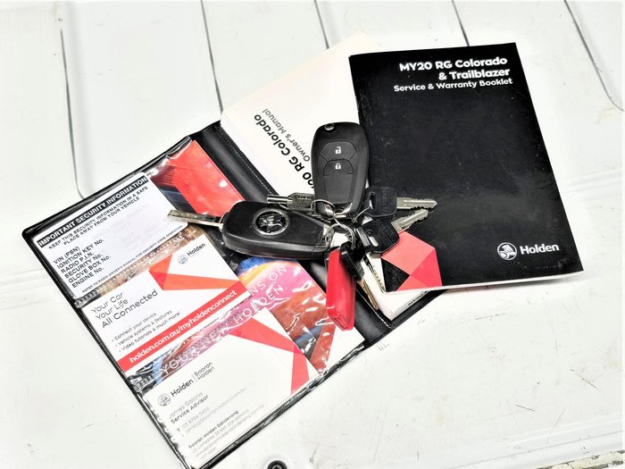 2019 Holden Colorado LS RG MY20 4X4 Dual Range Summit White