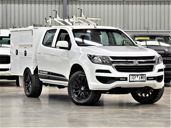 2019 Holden Colorado LS RG MY20 4X4 Dual Range Summit White
