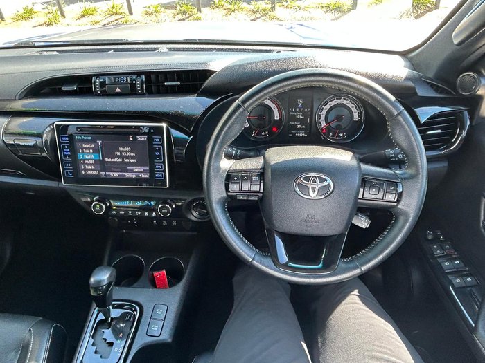 2019 Toyota Hilux Rugged X GUN126R 4X4 Dual Range Nebula Blue