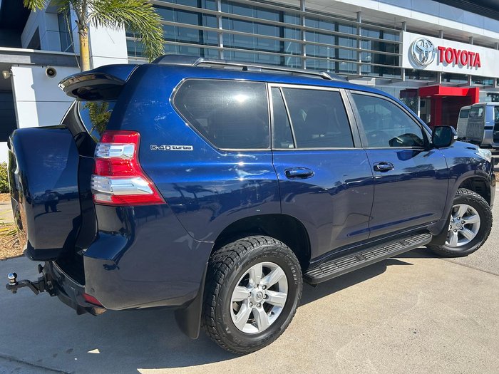 2014 Toyota Landcruiser Prado GXL KDJ150R MY14 4X4 Dual Range Dynamic Blue