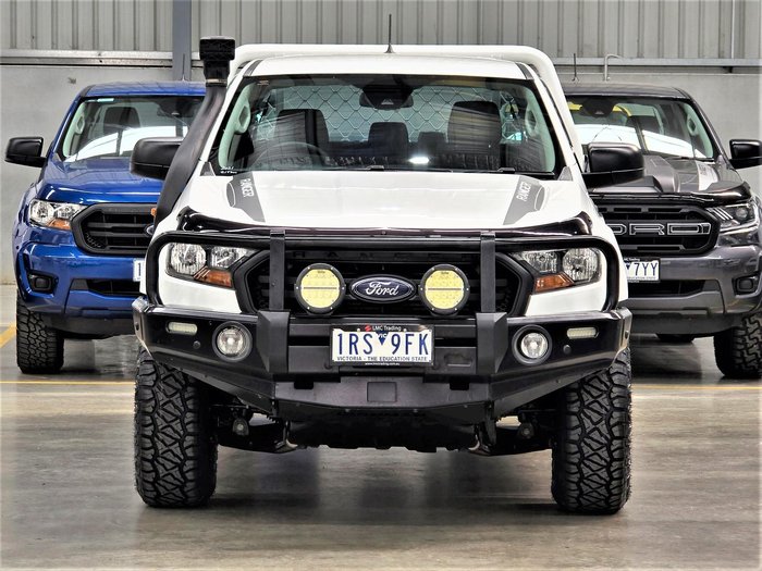 2021 Ford Ranger XL PX MkIII MY21.25 4X4 Dual Range Arctic White