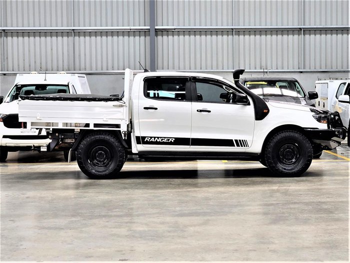 2021 Ford Ranger XL PX MkIII MY21.25 4X4 Dual Range Arctic White