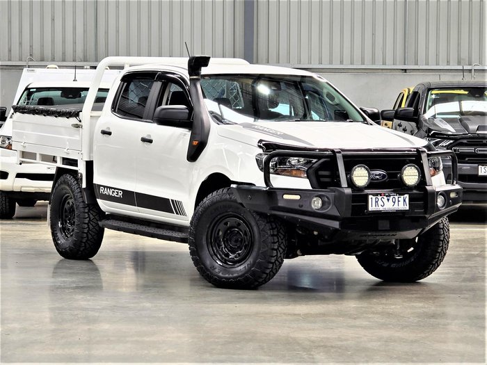 2021 Ford Ranger XL PX MkIII MY21.25 4X4 Dual Range Arctic White