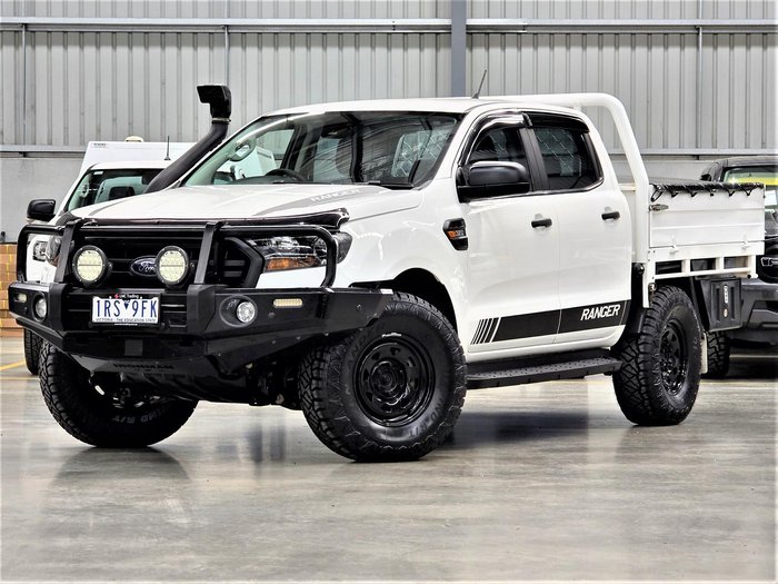 2021 Ford Ranger XL PX MkIII MY21.25 4X4 Dual Range Arctic White