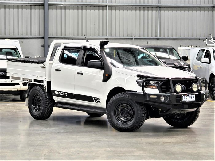 2021 Ford Ranger XL PX MkIII MY21.25 4X4 Dual Range Arctic White