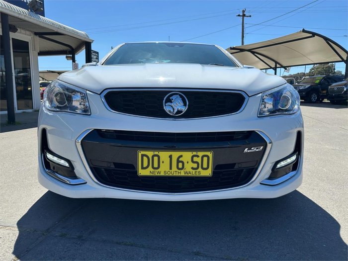 2016 Holden Commodore SS V Redline VF Series II MY16 Heron White
