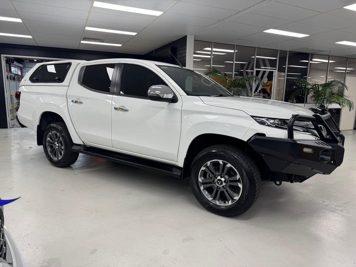 2023 Mitsubishi Triton GLS MR MY23 4X4 Dual Range White