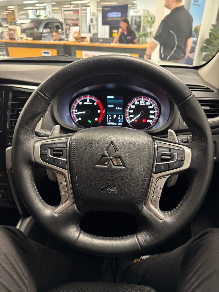 2023 Mitsubishi Triton GLS MR MY23 4X4 Dual Range White