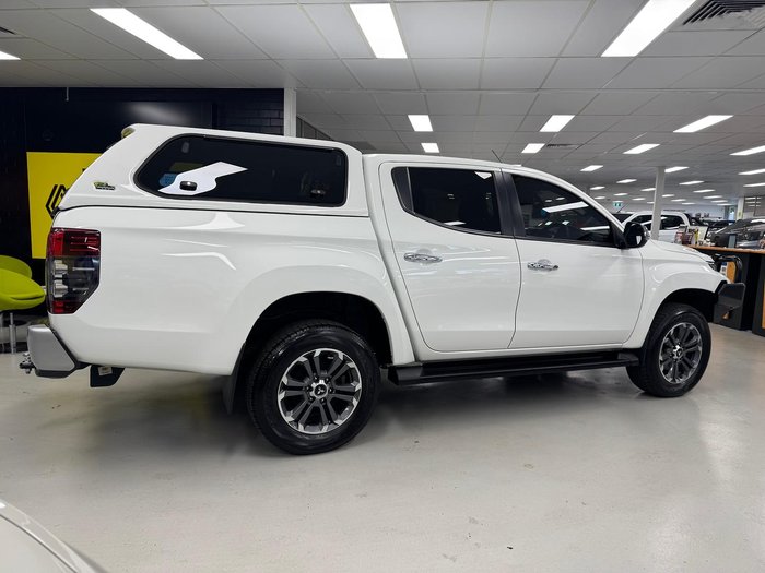 2023 Mitsubishi Triton GLS MR MY23 4X4 Dual Range White