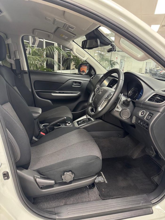 2023 Mitsubishi Triton GLS MR MY23 4X4 Dual Range White