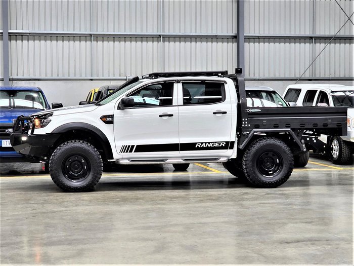 2022 Ford Ranger XL PX MkIII MY21.75 4X4 Dual Range Arctic White