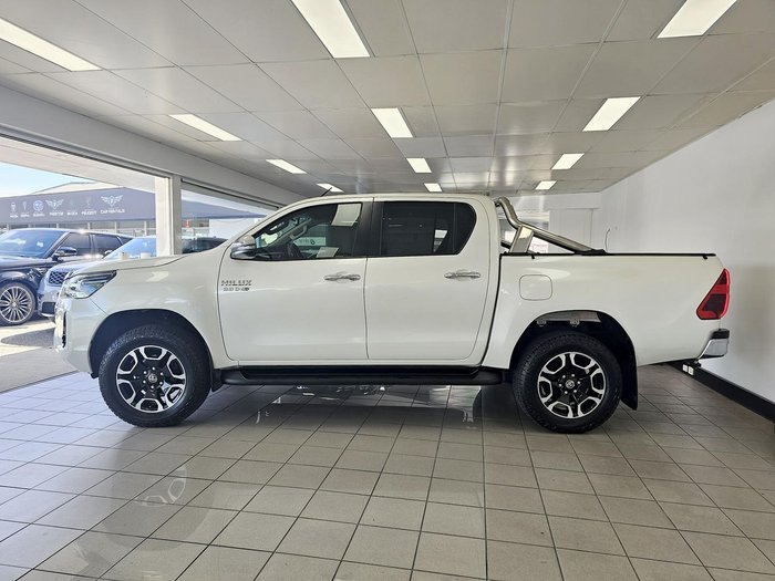 2020 Toyota Hilux SR5 GUN126R 4X4 Dual Range White