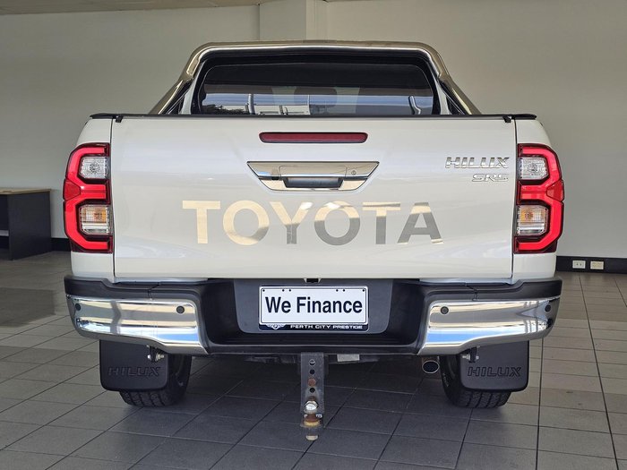 2020 Toyota Hilux SR5 GUN126R 4X4 Dual Range White