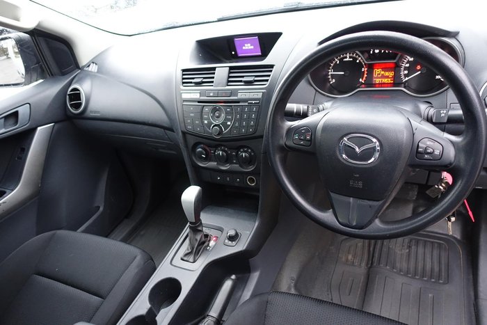 2017 Mazda BT-50 XT UR 4X4 Dual Range Cool White