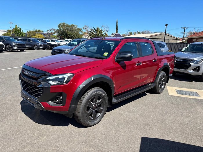 2025 Isuzu D-MAX X-TERRAIN MY24 4X4 Dual Range Magnetic Red