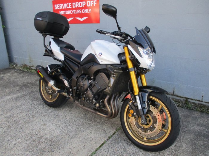 2011 YAMAHA FZ8N WHITE