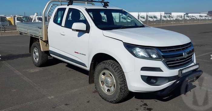 2016 Holden Colorado LS RG MY17 4X4 Dual Range Summit White